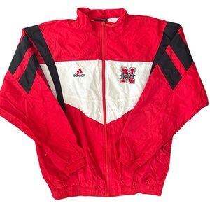 Vintage Nebraska Adidas Jacket